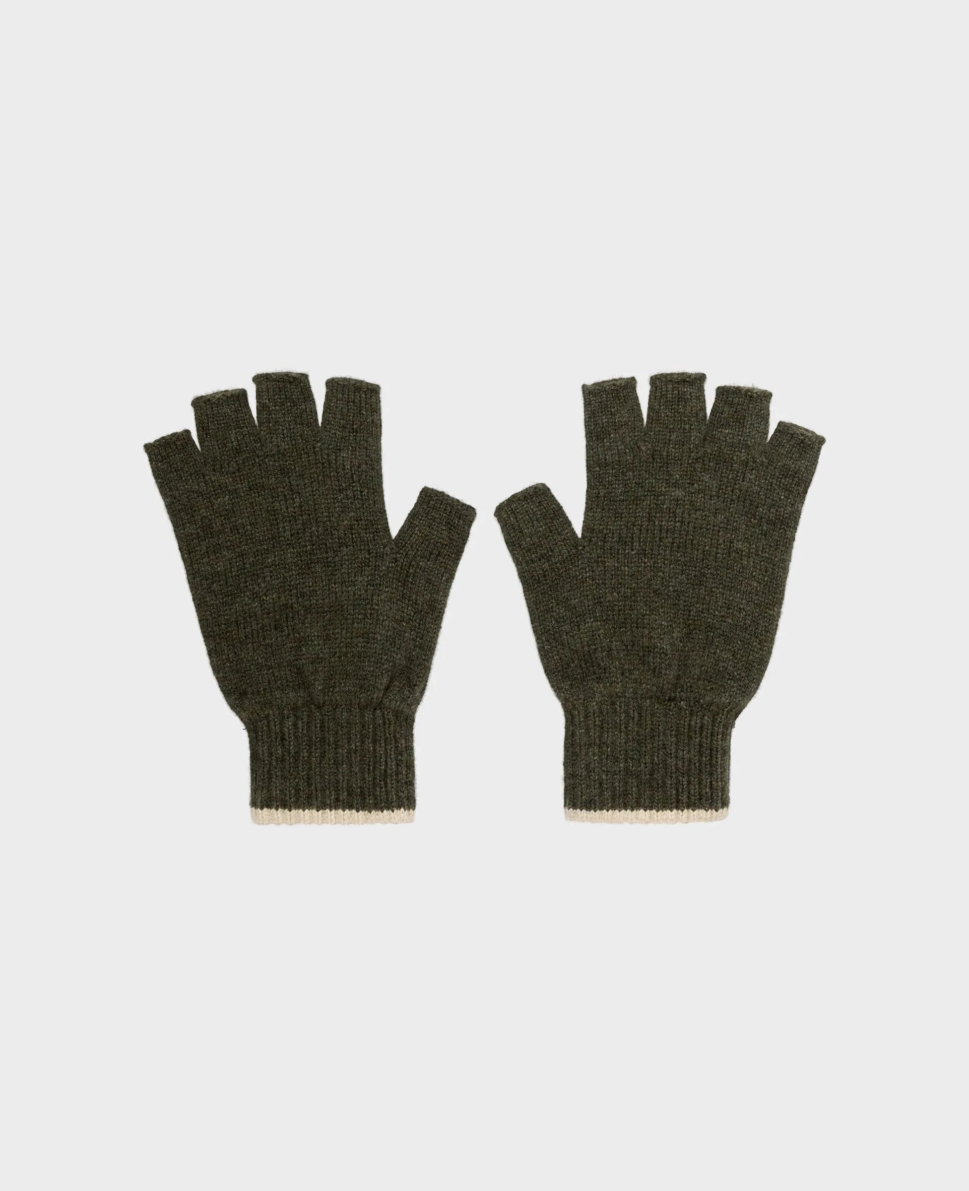 Lambswool Fingerless Gloves