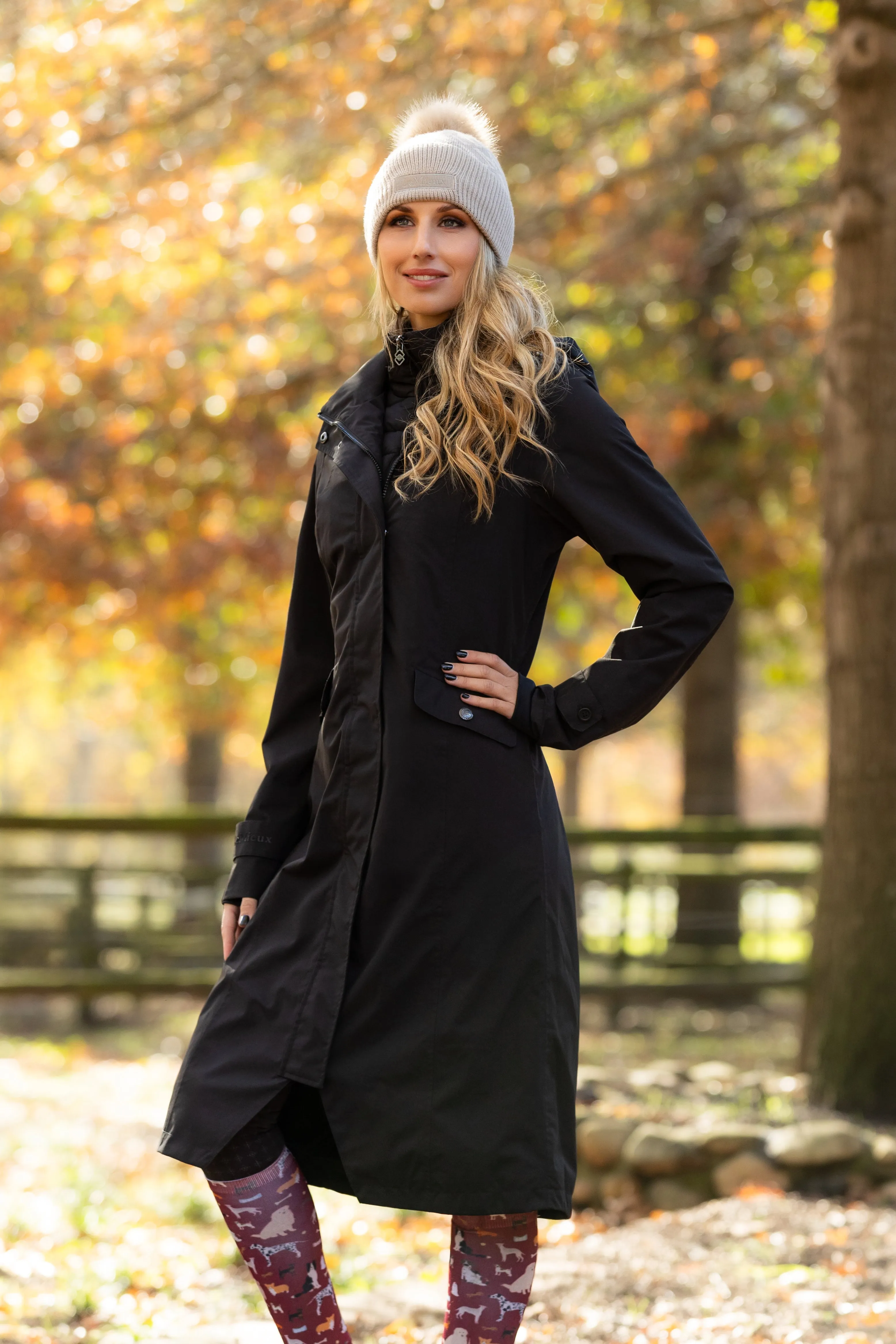 LeMieux Amelie Light Riding Coat Black