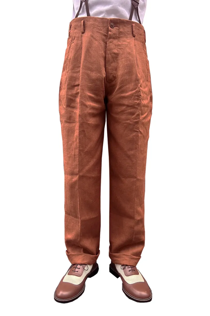 Linen Two Tack Trousers