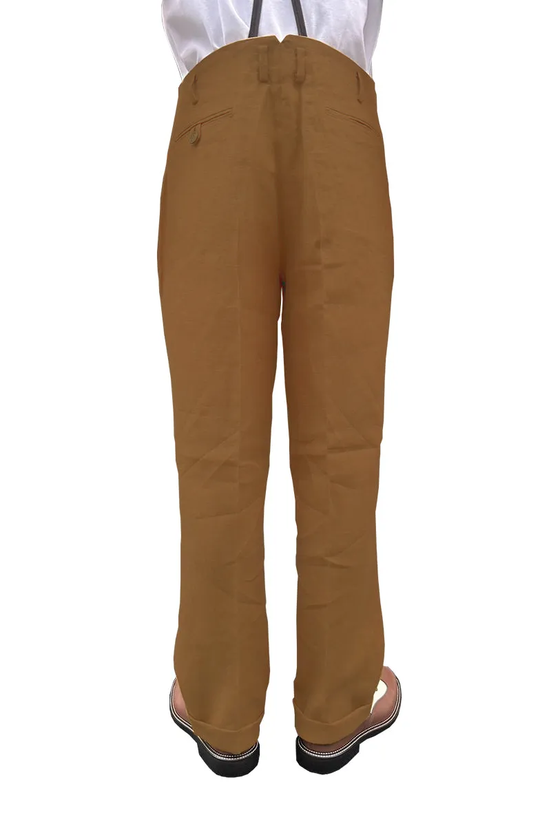 Linen Two Tack Trousers