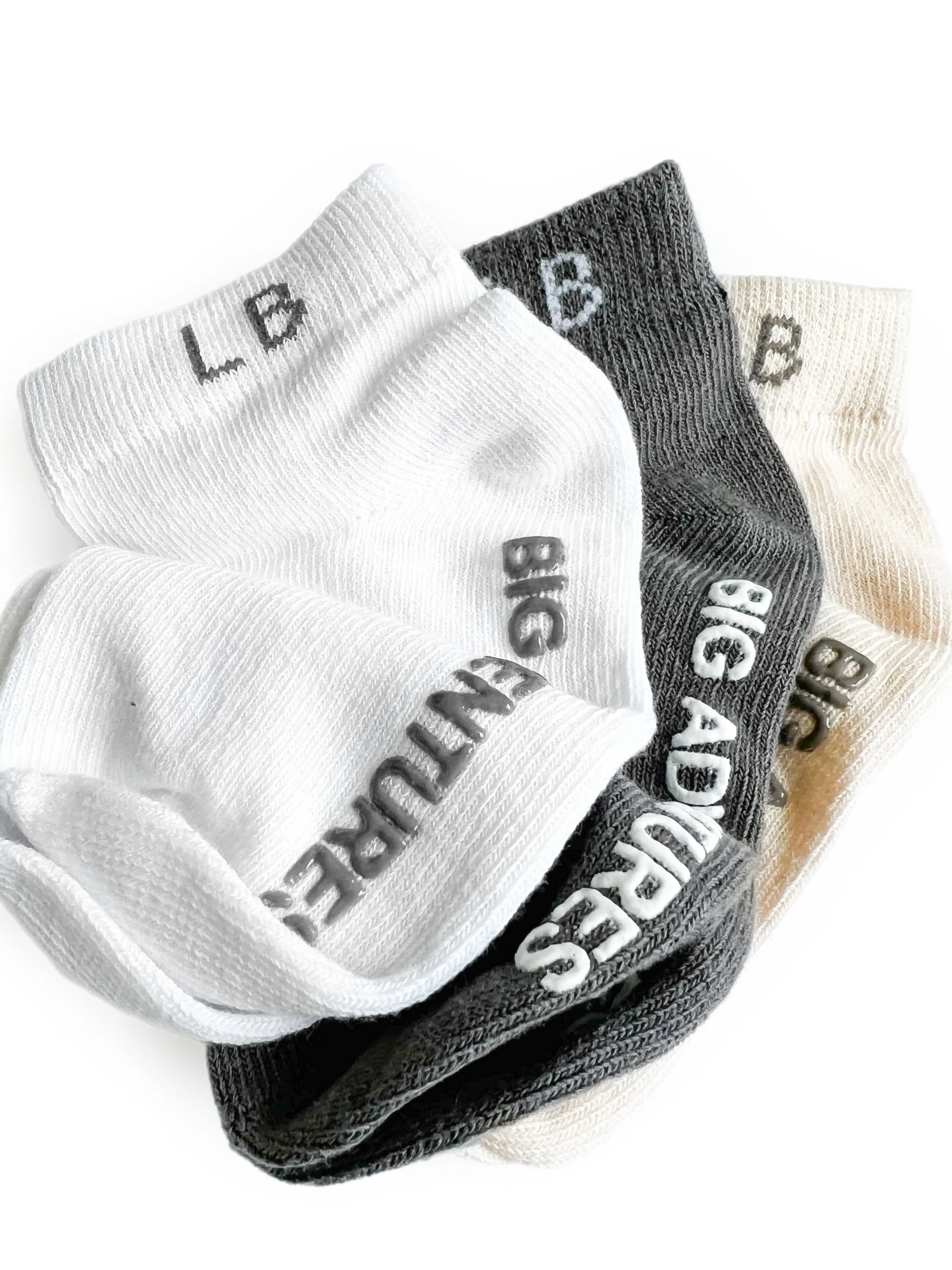 Little Bipsy Sock Set - Modern Sand