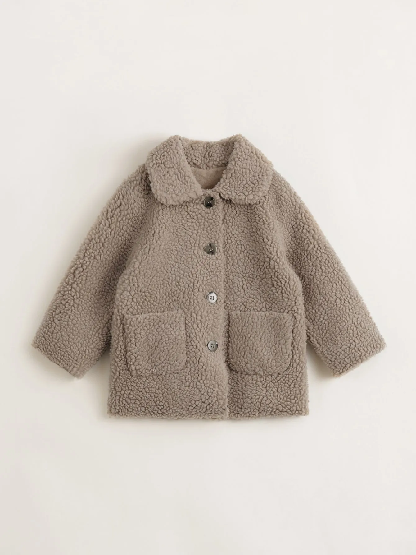 MARC & JANIE Girls Sherpa Fleece Coat 213301