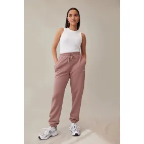 Mauve Purple Self Club Oversized Trouser