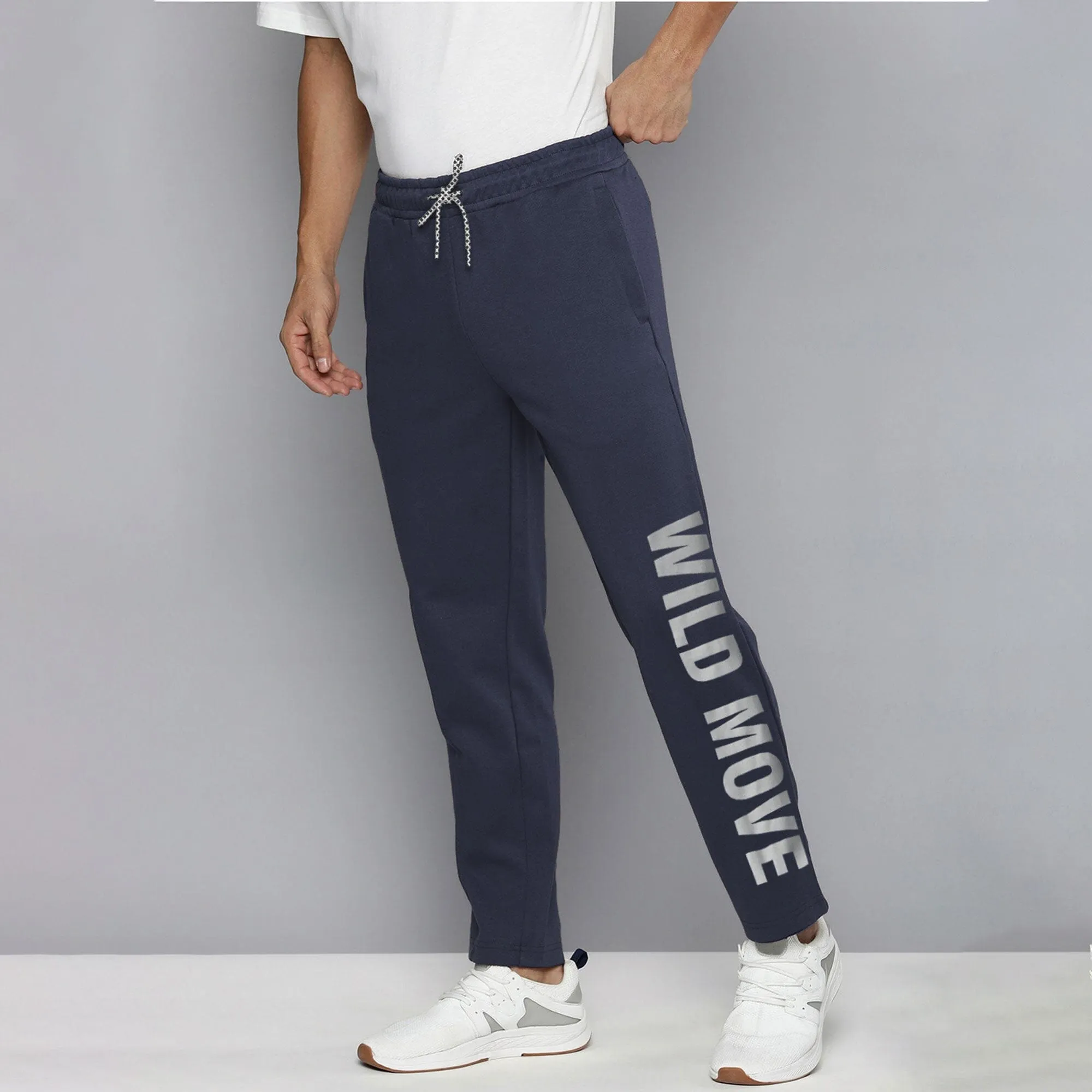 MAX 21 Men's Wild Move Printed Fleece Trousers