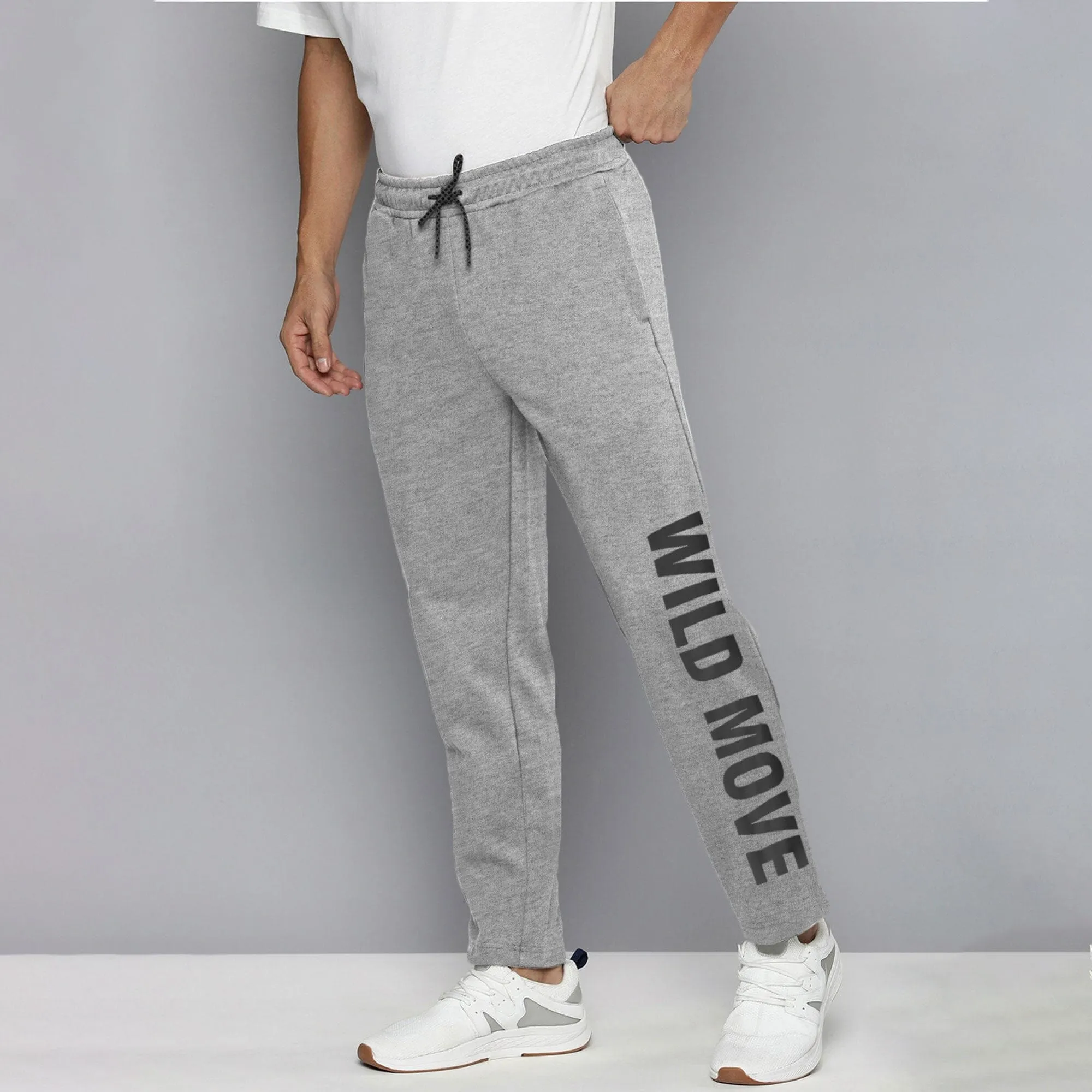 MAX 21 Men's Wild Move Printed Fleece Trousers