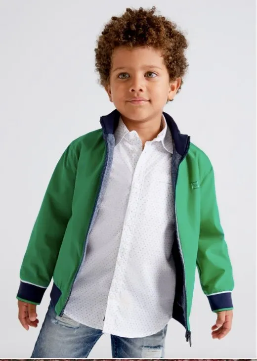 Mayoral Boys Reversible Blue and Green Jacket