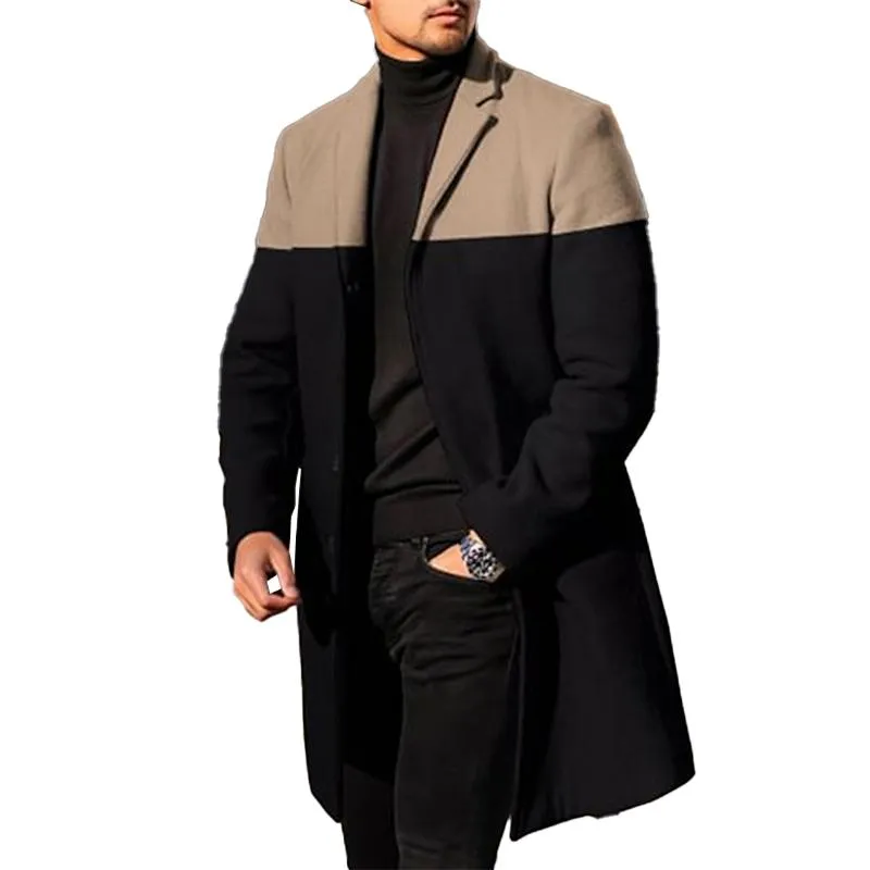 Men's Casual Woolen Coat 12030765YM