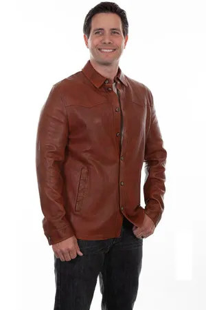 Men's Scully Leather Shirt Jacket - 1044