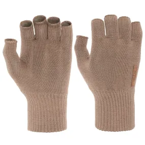 Men’s Wool Seamless Fingerless Hunting and Fishing Gloves