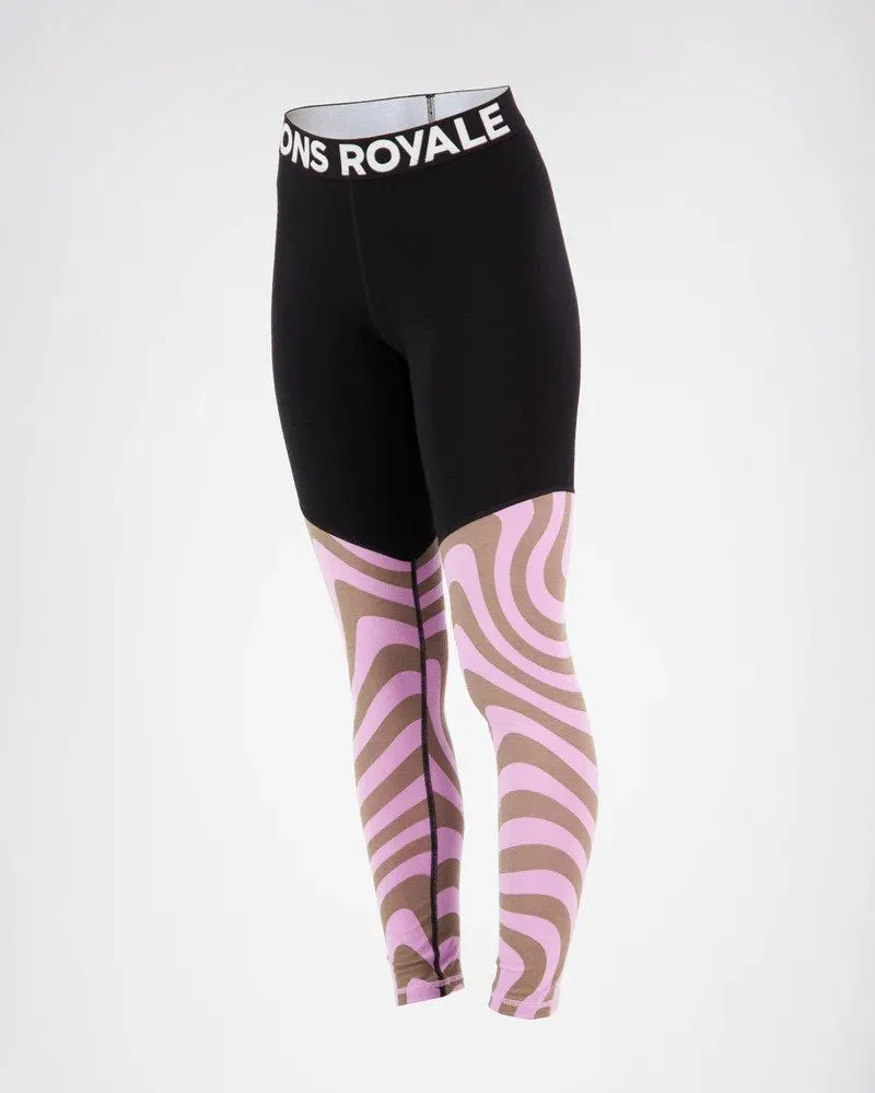 Mons Royale Cascade Merino Flex 200 Legging Blazing Trails