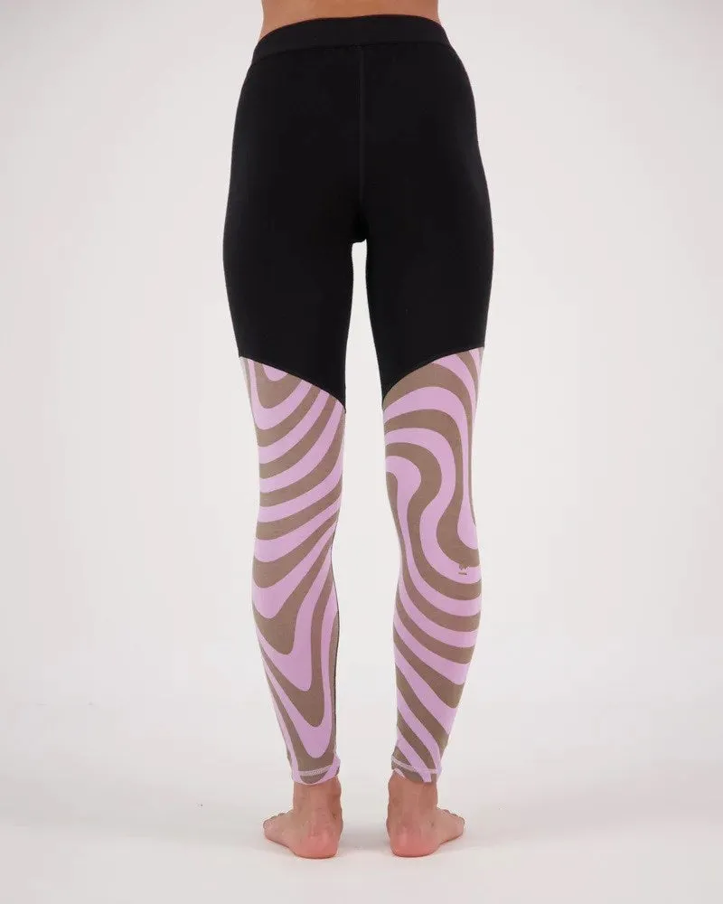 Mons Royale Cascade Merino Flex 200 Legging Blazing Trails