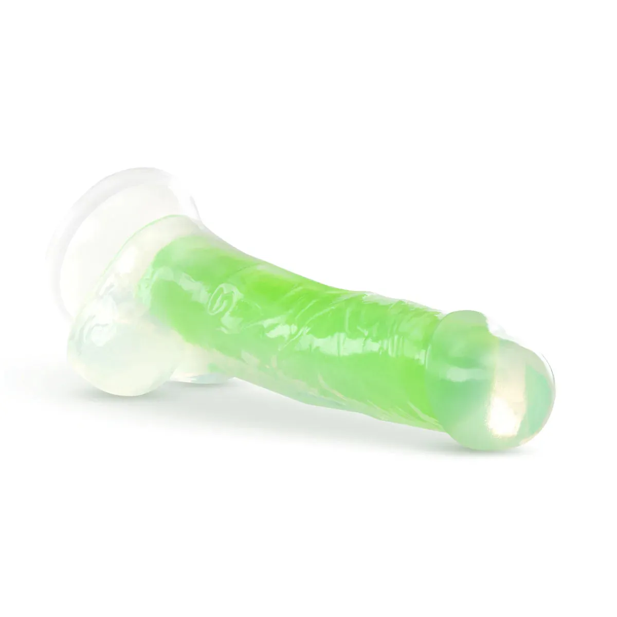 Neo Elite Glow In The Dark Neon Green 7.5-Inch Long Dildo