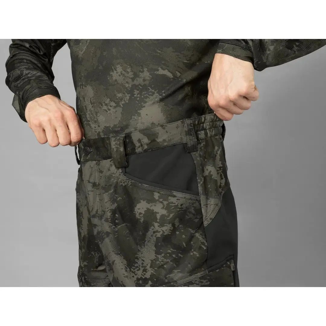 NOCTYX Camo Silent Trousers - AXIS MSP Black/Black by Harkila