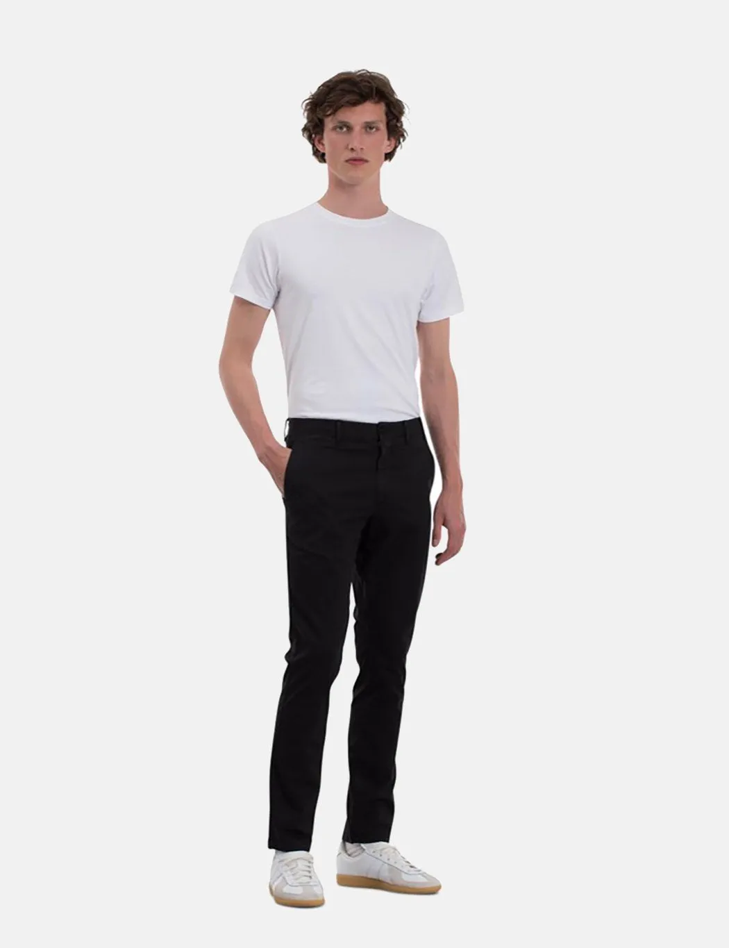 Norse Projects Aros Light Stretch Chino (Slim) - Black