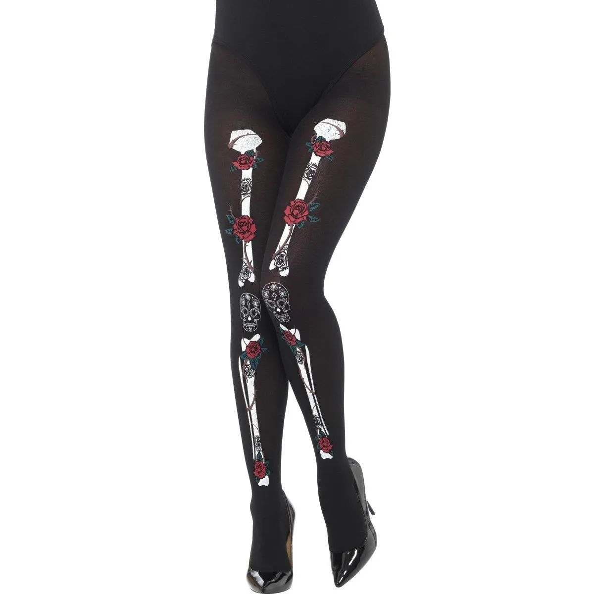 Opaque Day of the Dead Tights