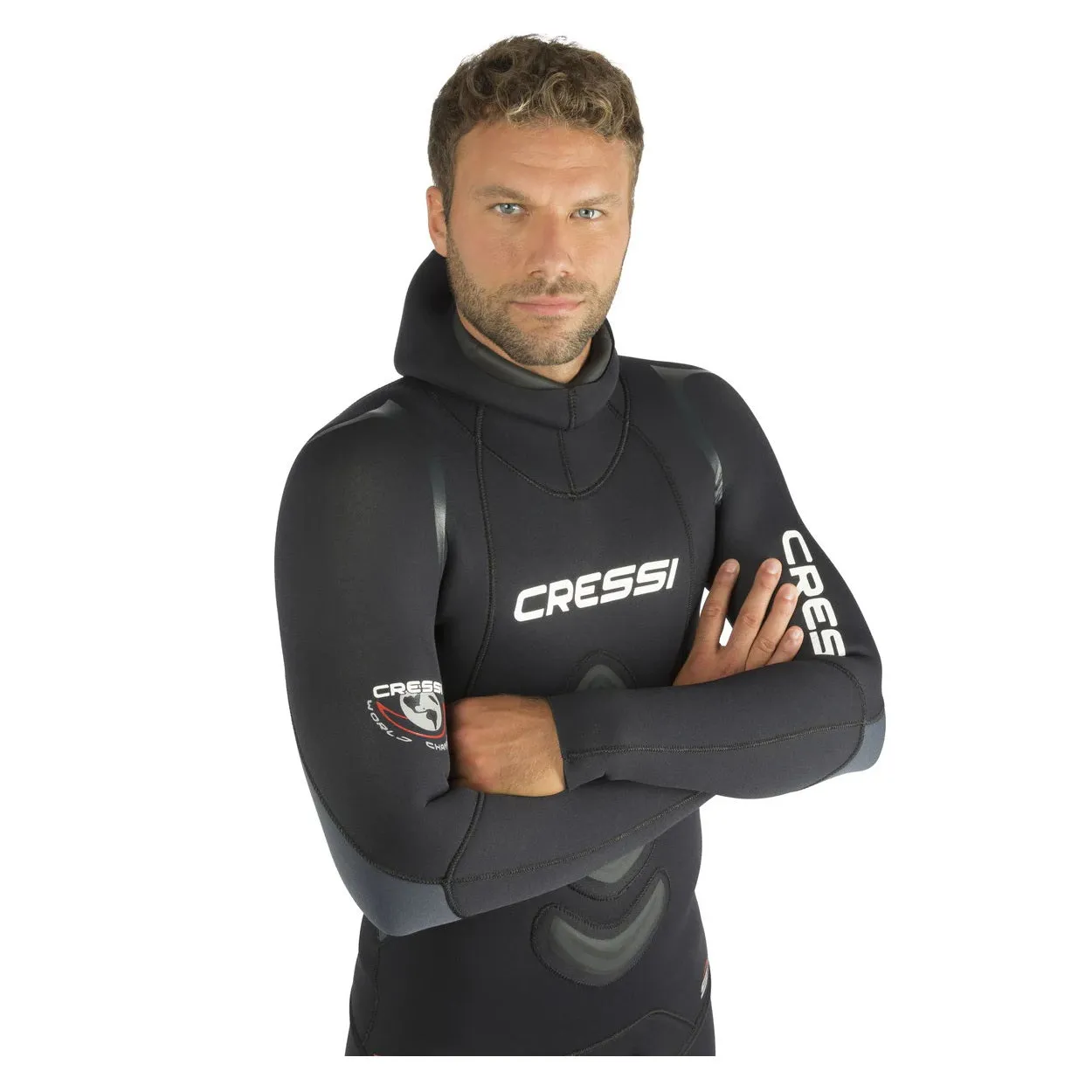 Open Box Сressi 5mm Apnea Spearfishing Wetsuit - Black - 4 / Large