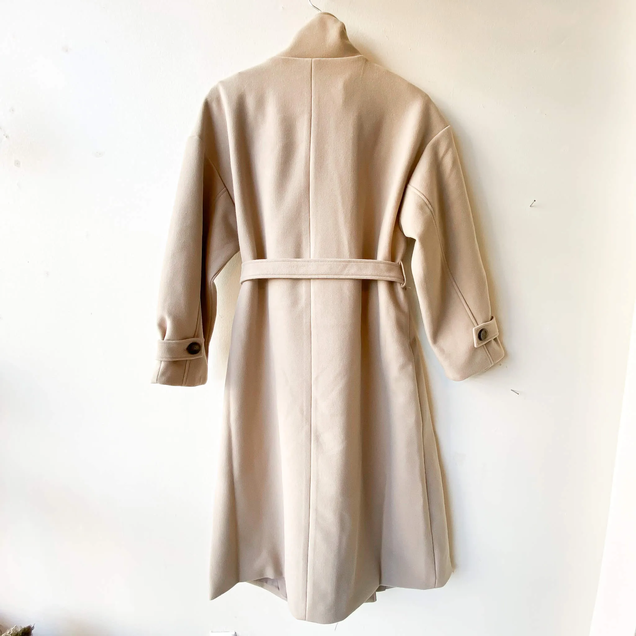 OPTIM | Stand Collar Long Coat