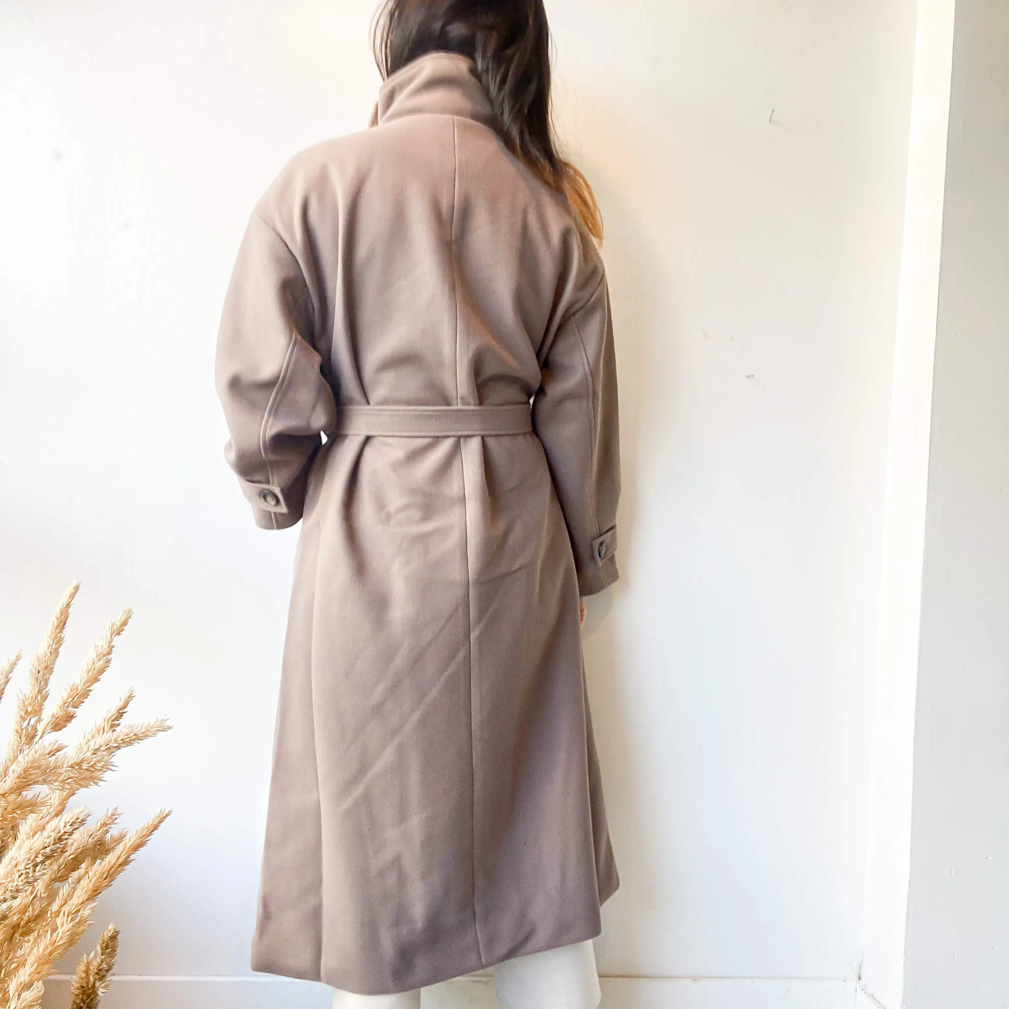 OPTIM | Stand Collar Long Coat