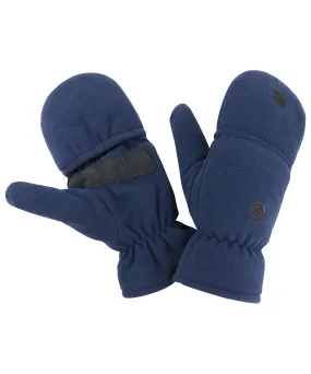 Palmgrip glove-mitt | Navy