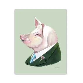 Pig Art Print