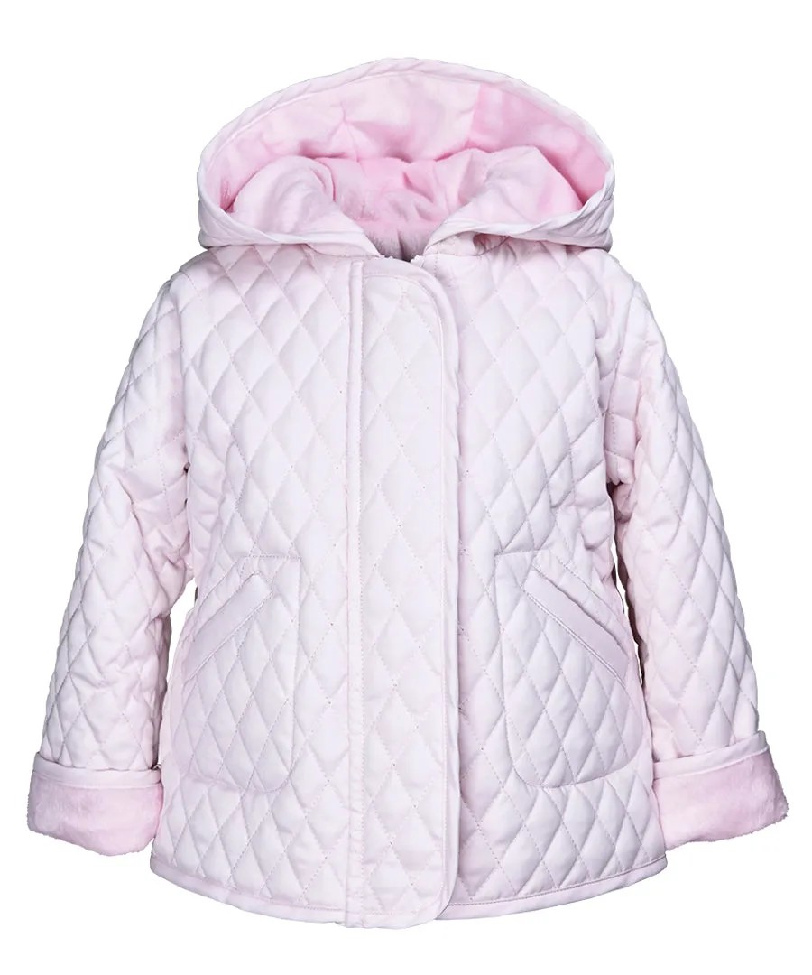 Pink Quilted Lined Jacket