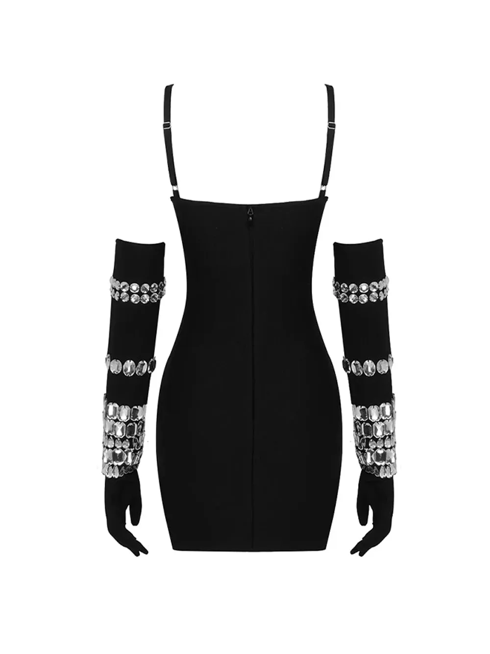 RAYE Embroidered Mini Dress