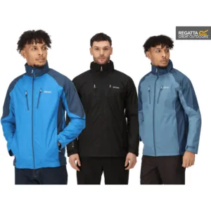 Regatta Calderdale IV Mens Waterproof Hooded Jacket Coat