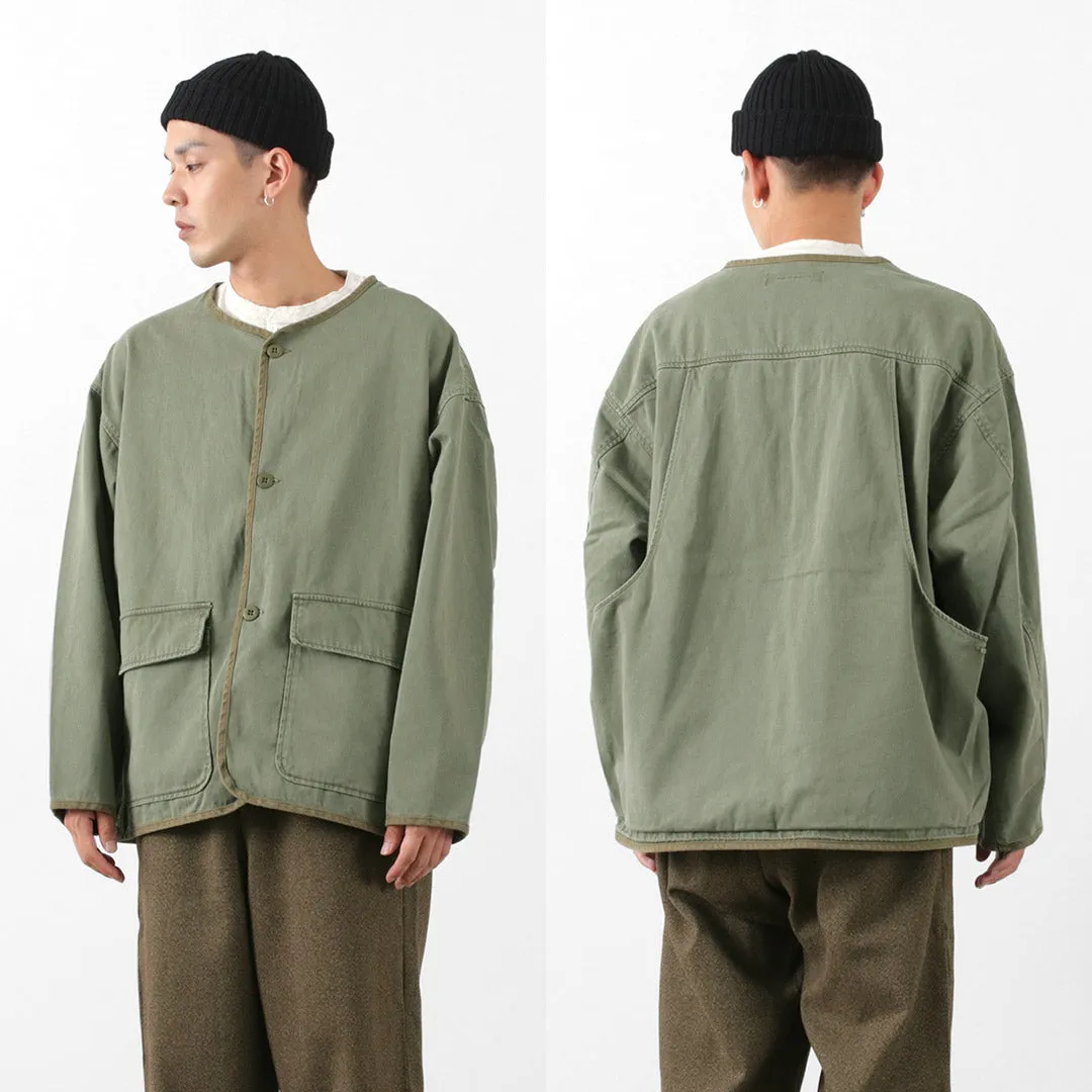 REMI RELIEF / Military satin Jacket