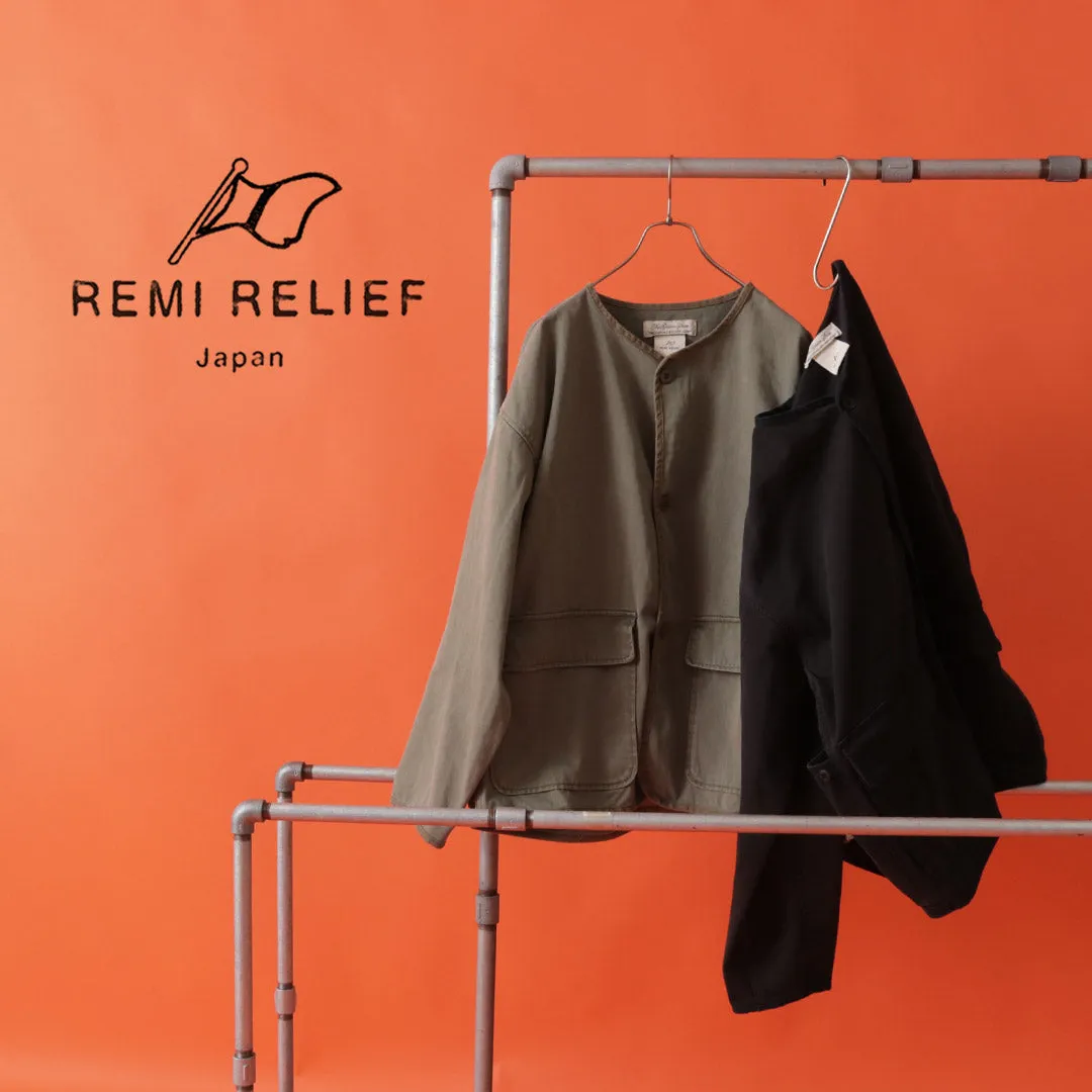 REMI RELIEF / Military satin Jacket