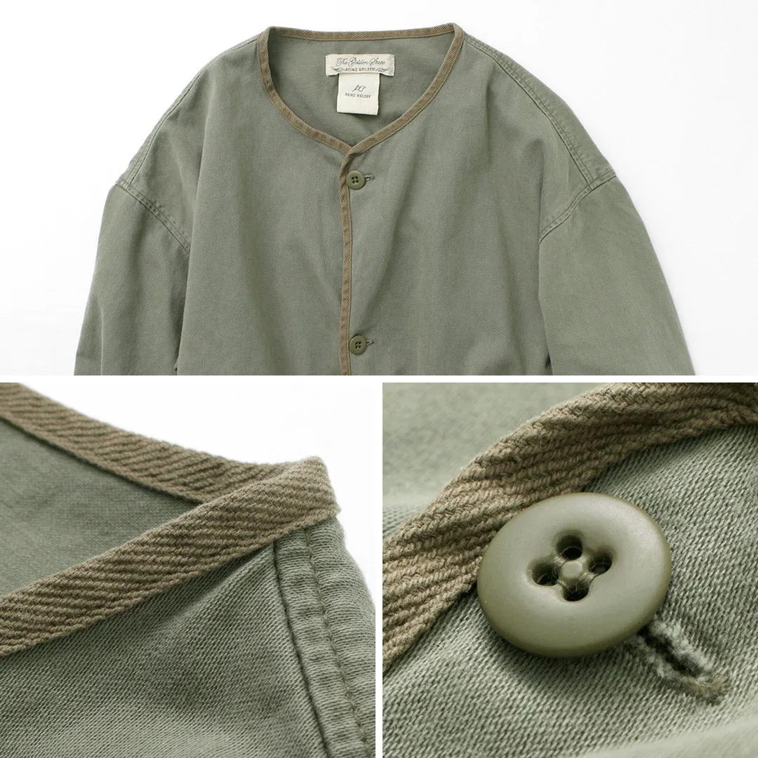 REMI RELIEF / Military satin Jacket