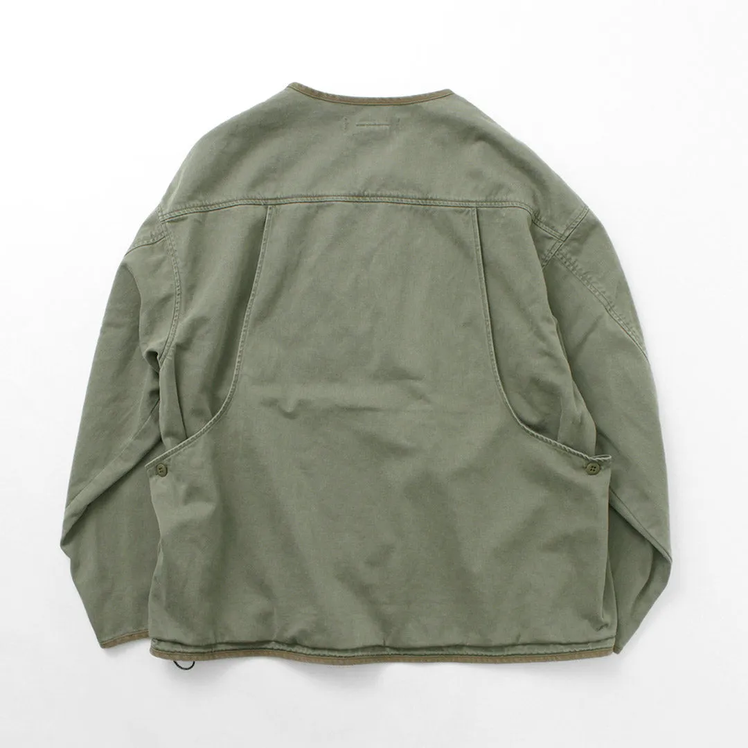 REMI RELIEF / Military satin Jacket