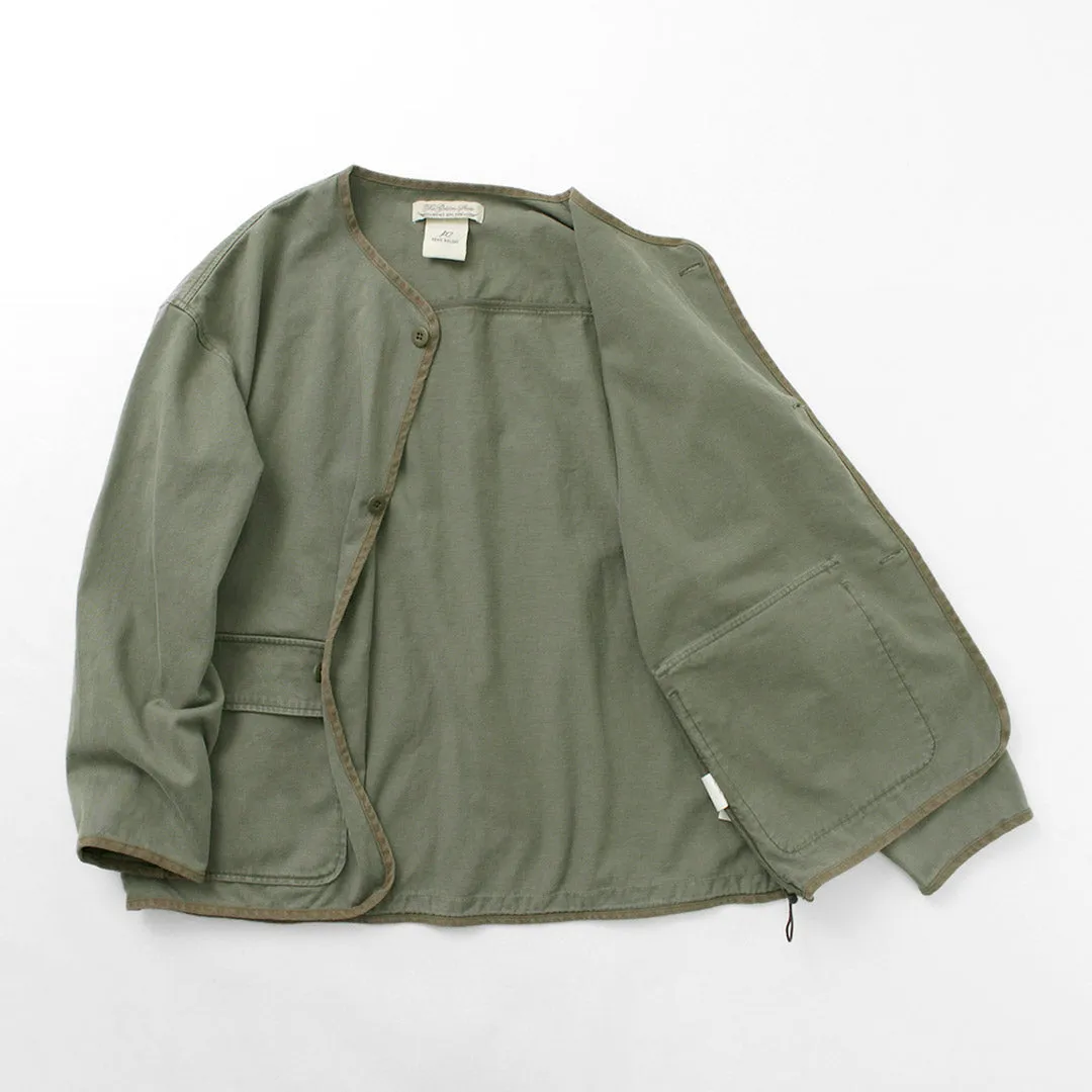 REMI RELIEF / Military satin Jacket