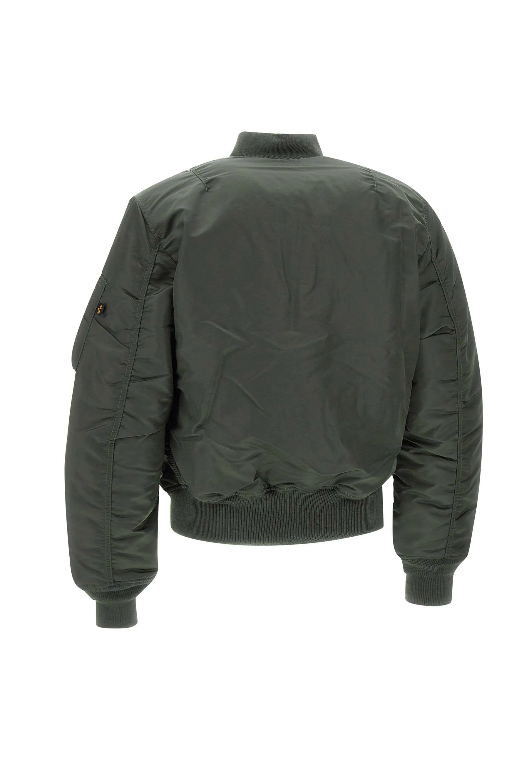 Reversible Grey and Green Bomber Jacket