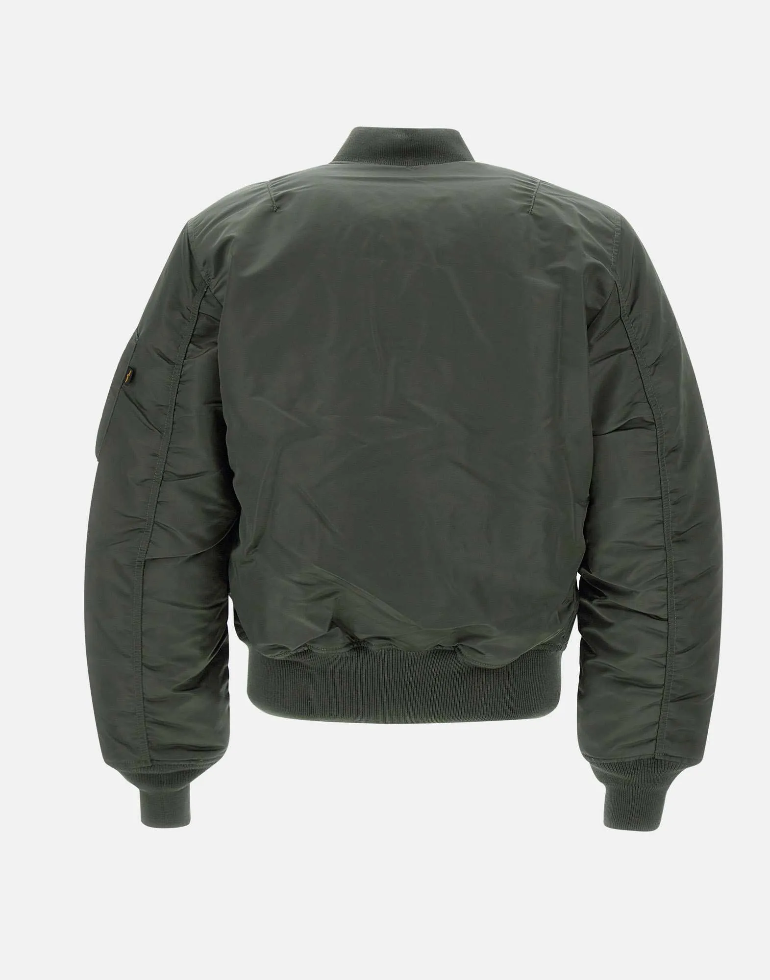 Reversible Grey and Green Bomber Jacket