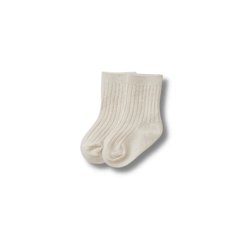 Ribbed Stretch Socks