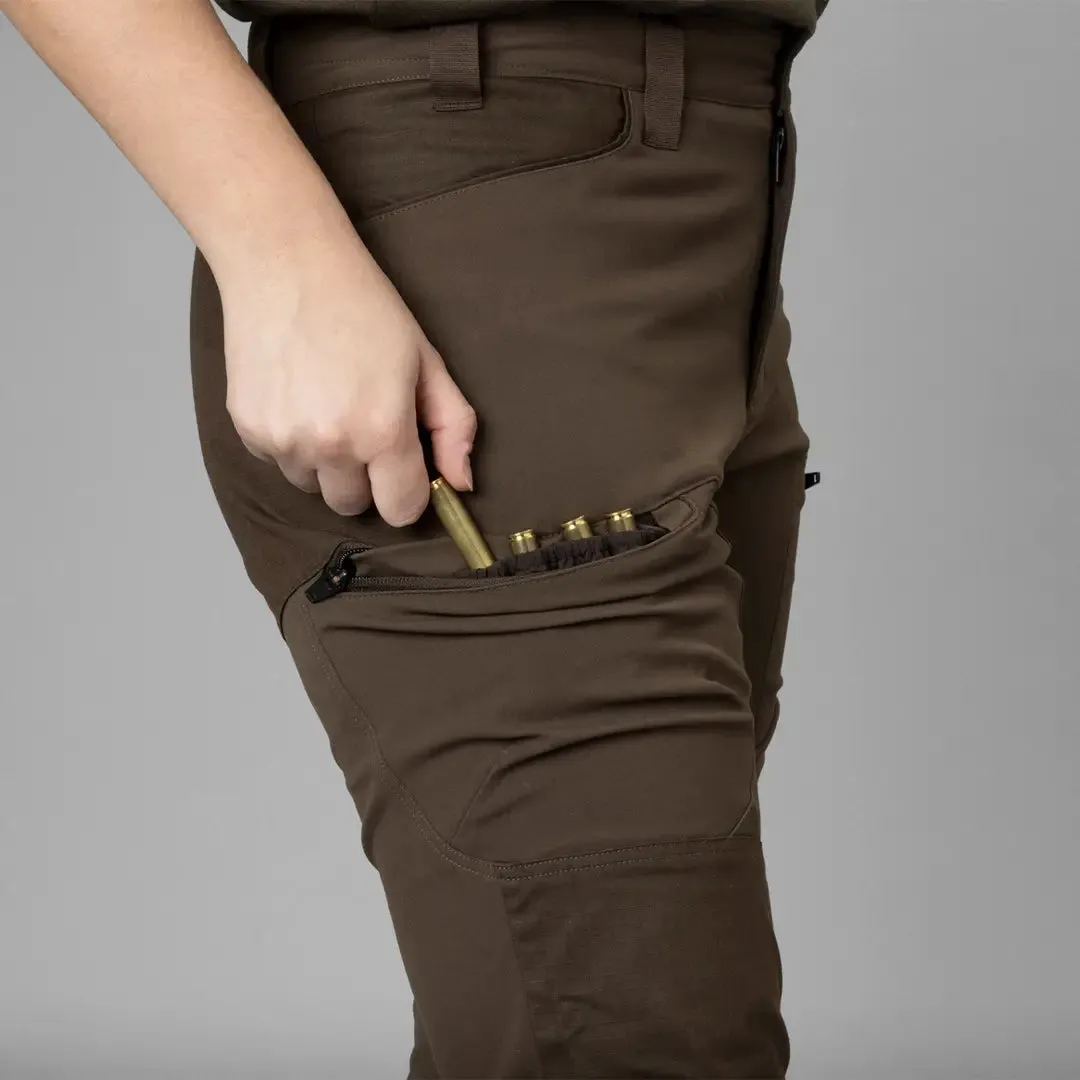 Runa Ladies Trousers - Slate Brown/Willow Green by Harkila