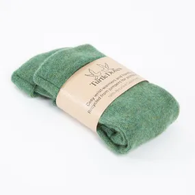 Sage Green Cashmere Fingerless Gloves