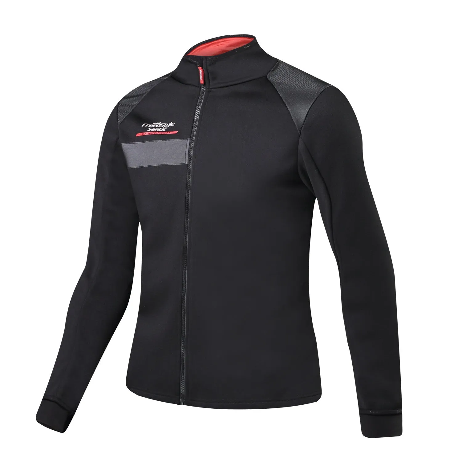 Santic Fodi Black Men Cycling Jackets Long Sleeve