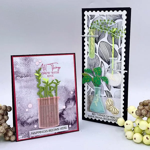 Spellbinders Etched Dies By Annie Williams Propagated Plants