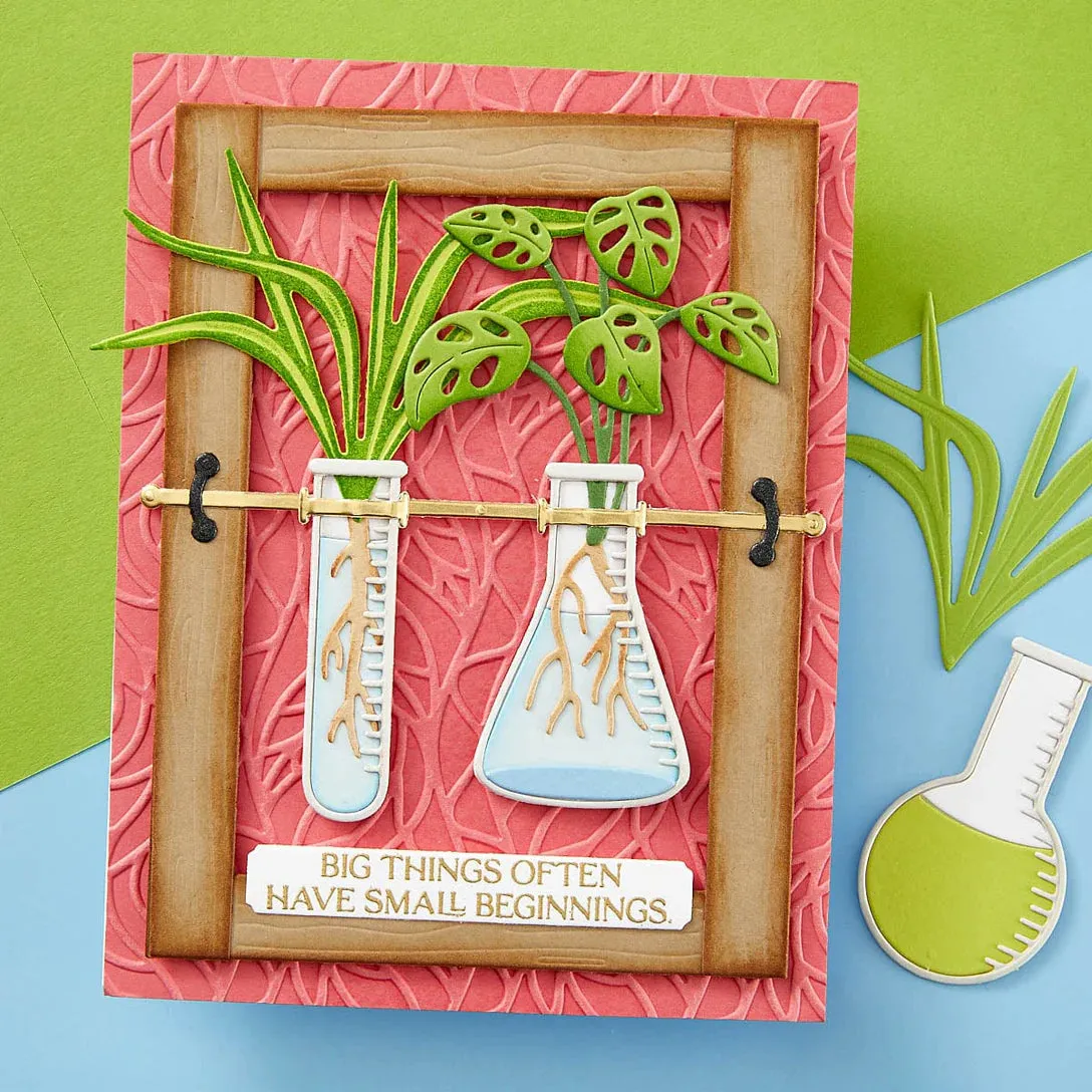 Spellbinders Etched Dies By Annie Williams Propagated Plants