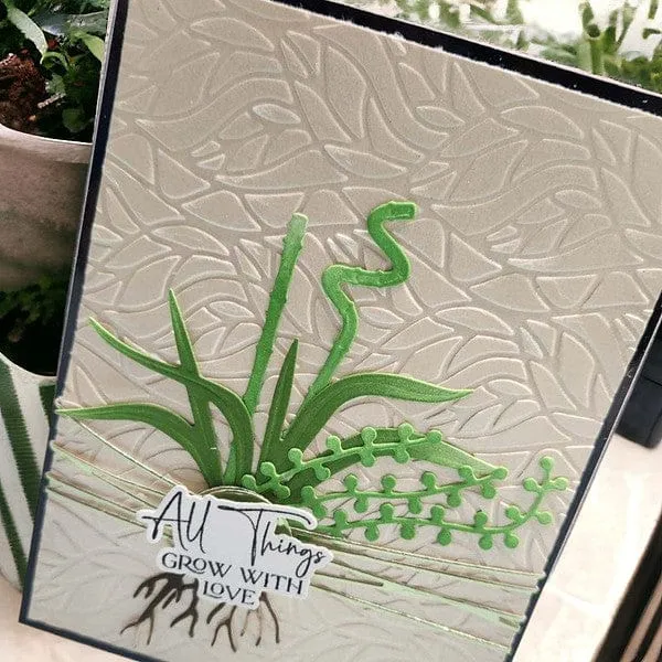 Spellbinders Etched Dies By Annie Williams Propagated Plants