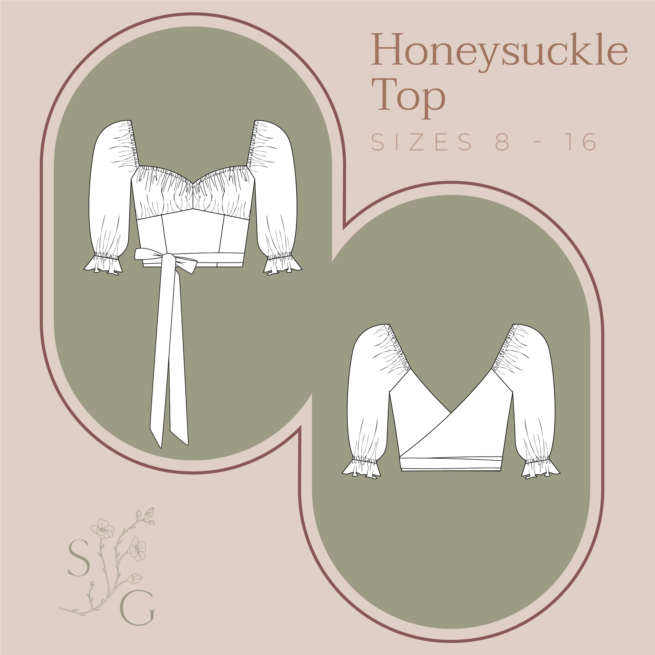 Stitched for Good Honeysuckle Top