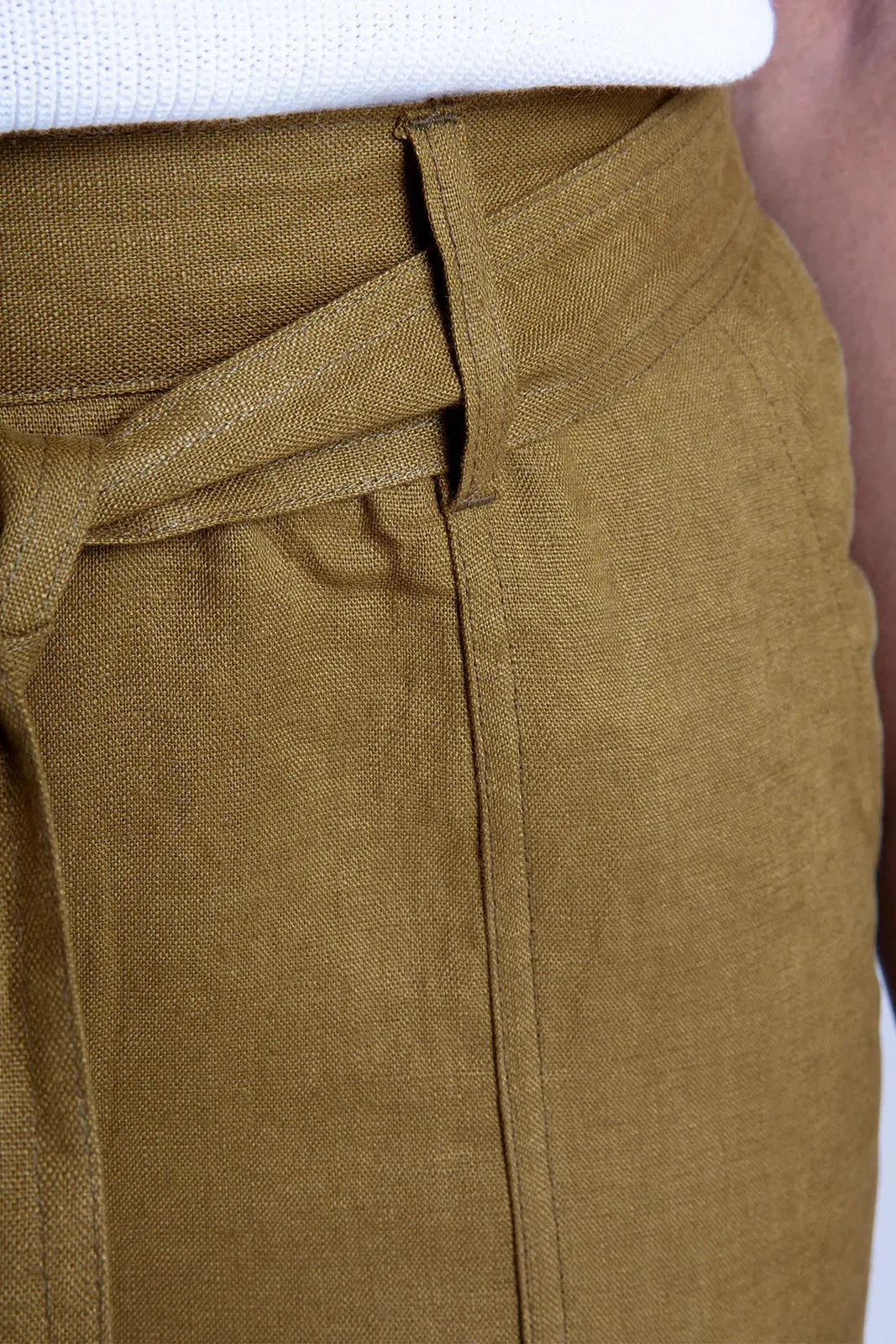 Thought Hadley Hemp Belted Cargo Trousers