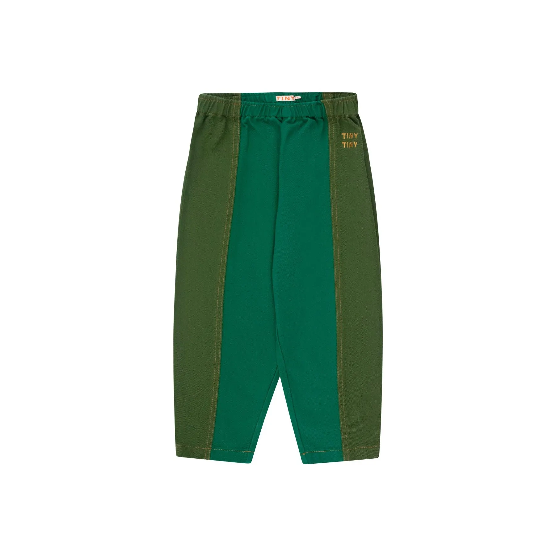 Tiny Cottons - Colour block pants - deep green