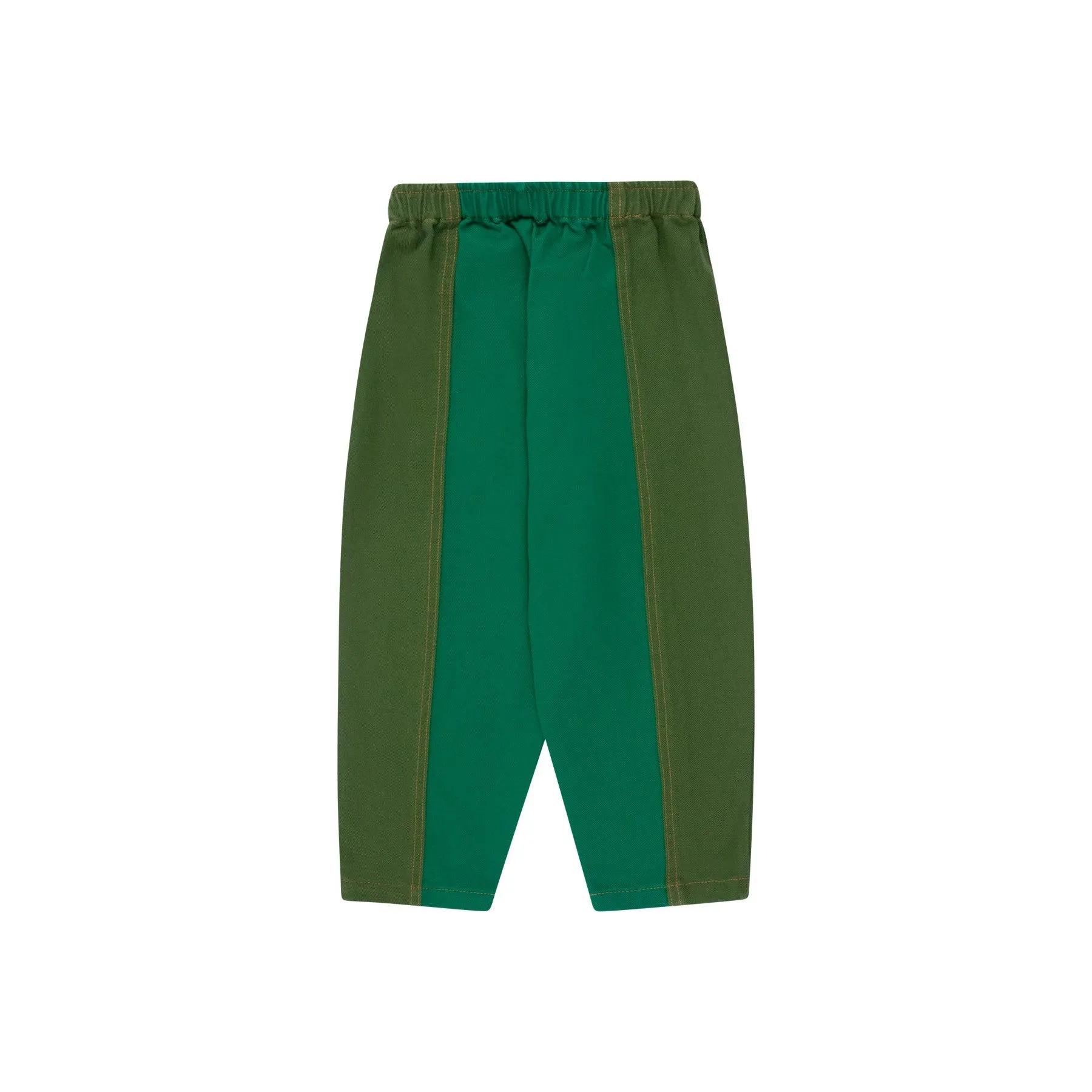 Tiny Cottons - Colour block pants - deep green