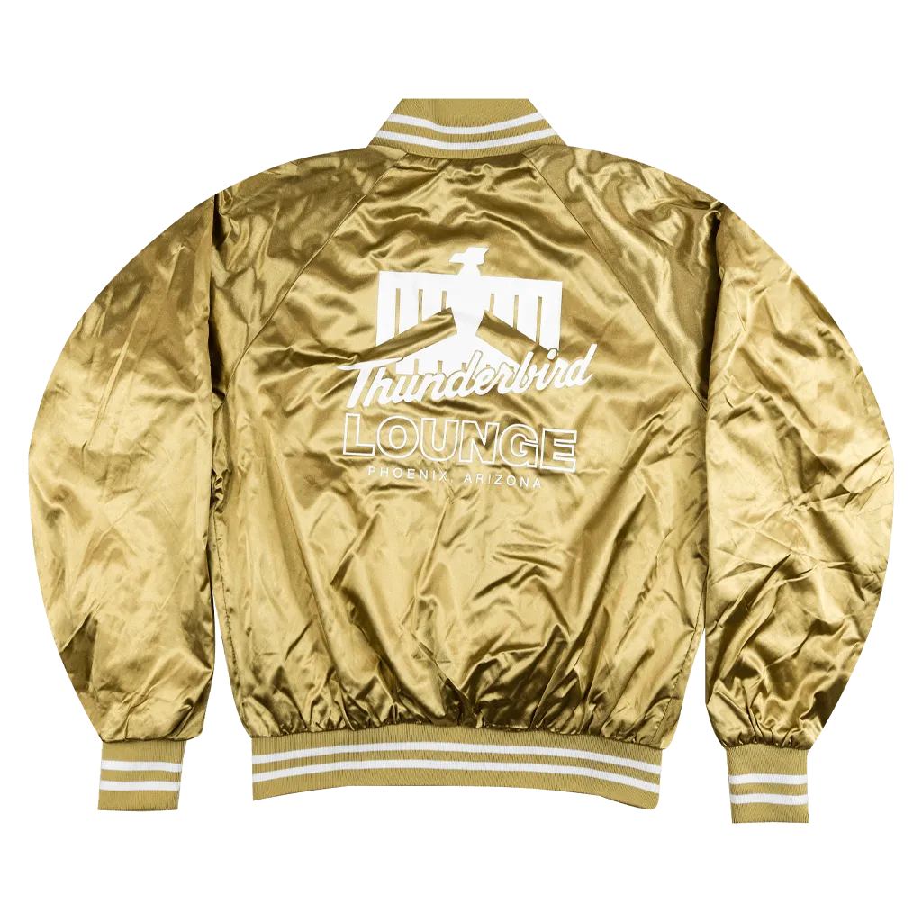 TL Logo Gold Satin Jacket