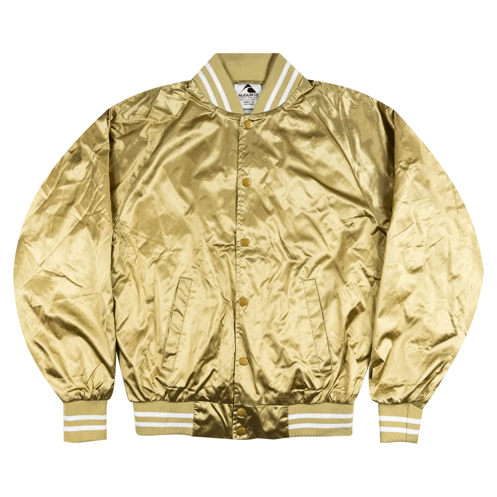 TL Logo Gold Satin Jacket