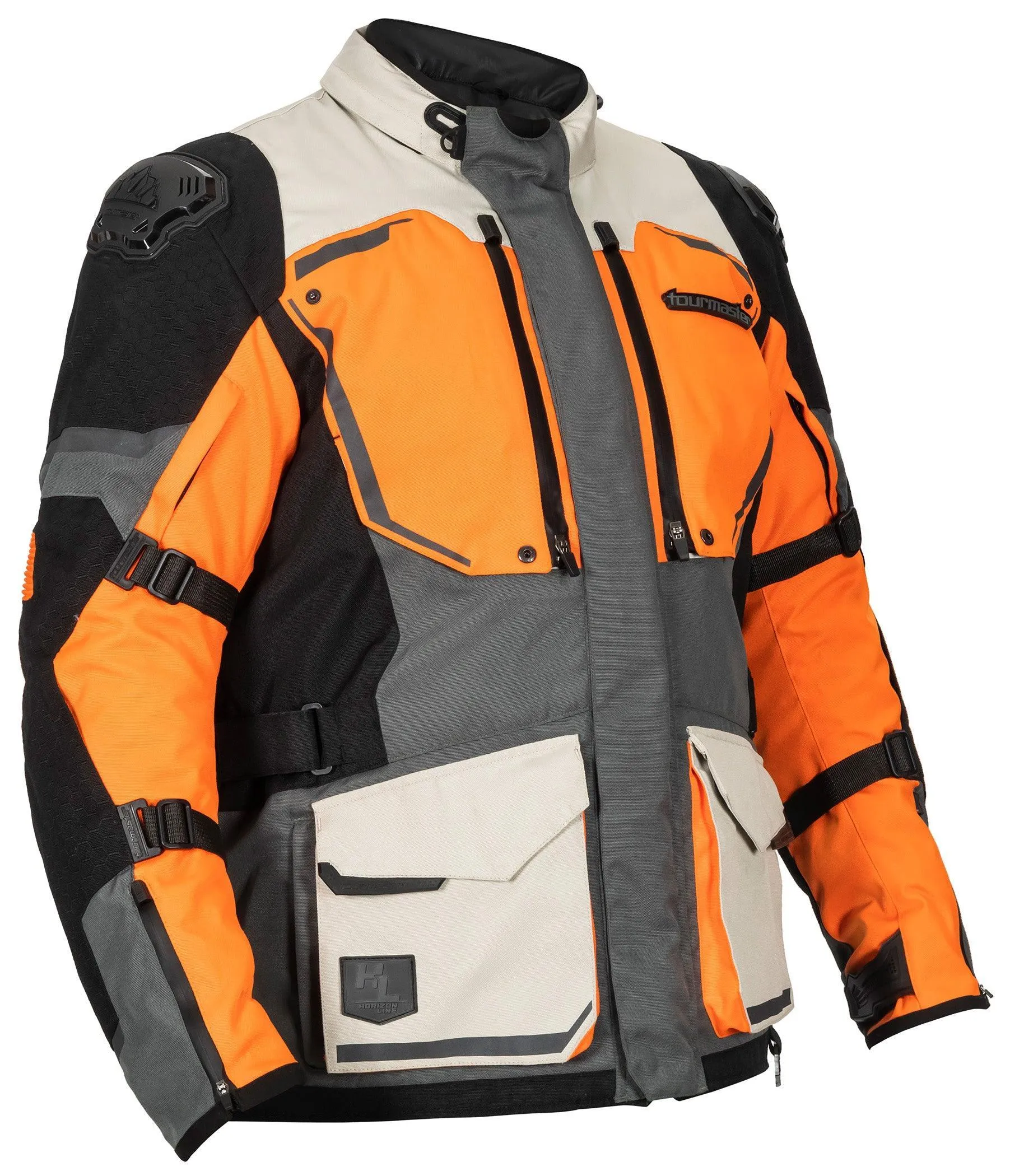 Tourmaster Horizon Line The Trek Jacket - Orange/Sand