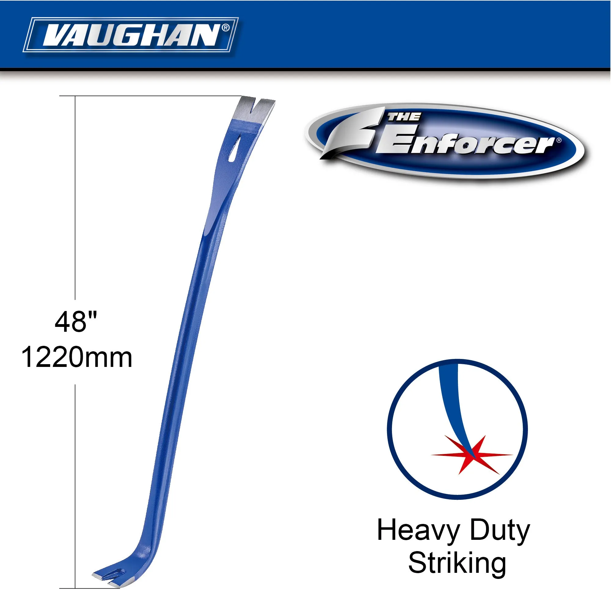 Vaughan Enforcer 48 in. Pry Bar