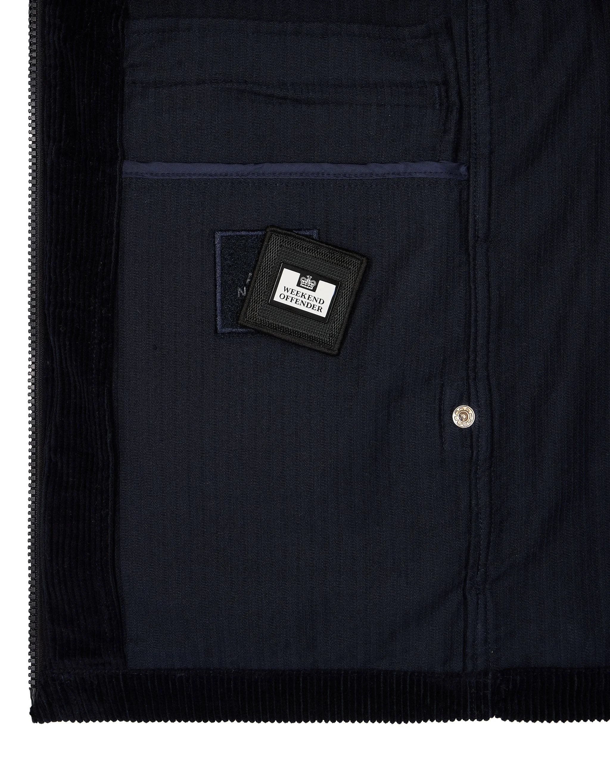 Vinnie Cord Over-Shirt Navy